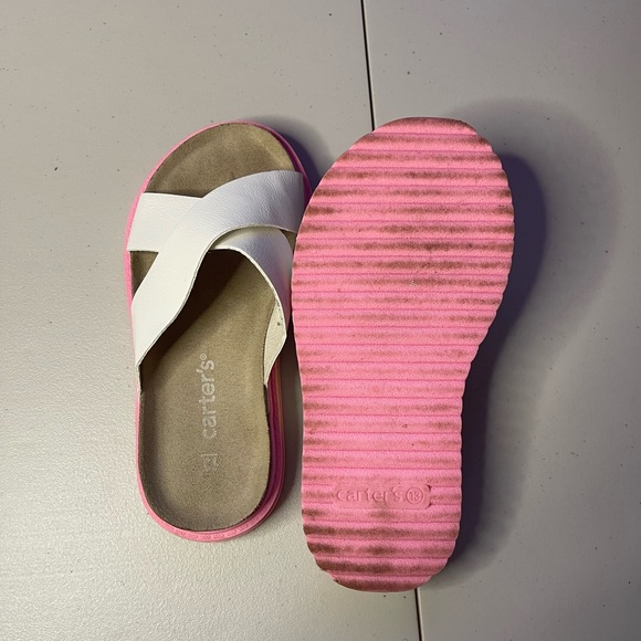 Girls carters slide sandals - Picture 3 of 5